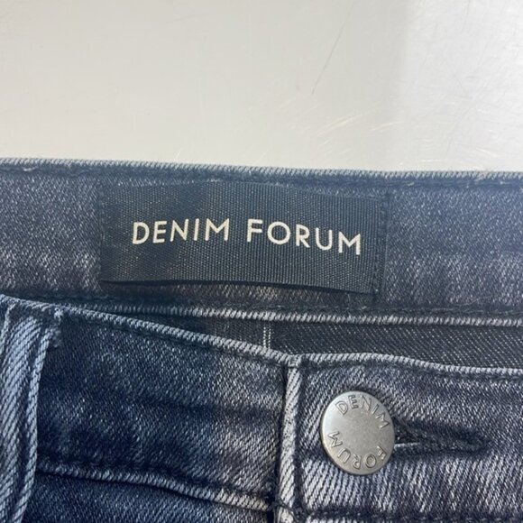 Denim Forum Lola High Rise Skinny Jean Size 28 - Picture 5 of 10